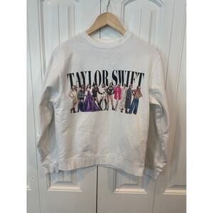 Taylor Swift Midnights White Sweatshirt Size XS